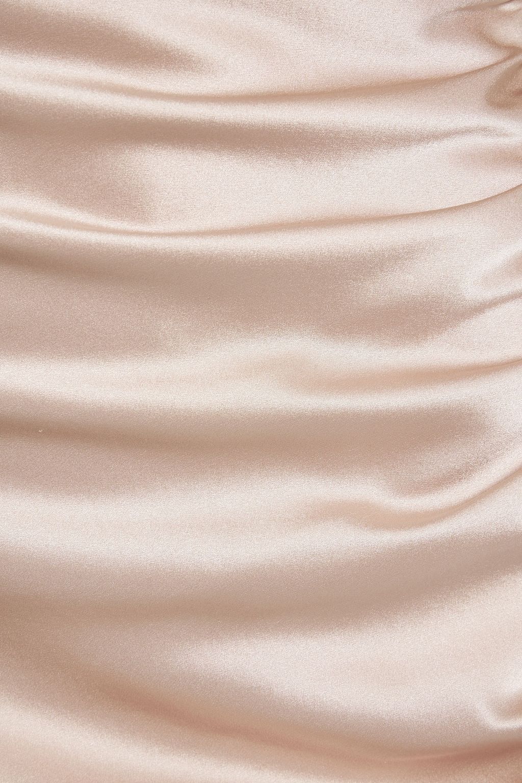 MICHELLE MASON Draped silk-satin midi dress