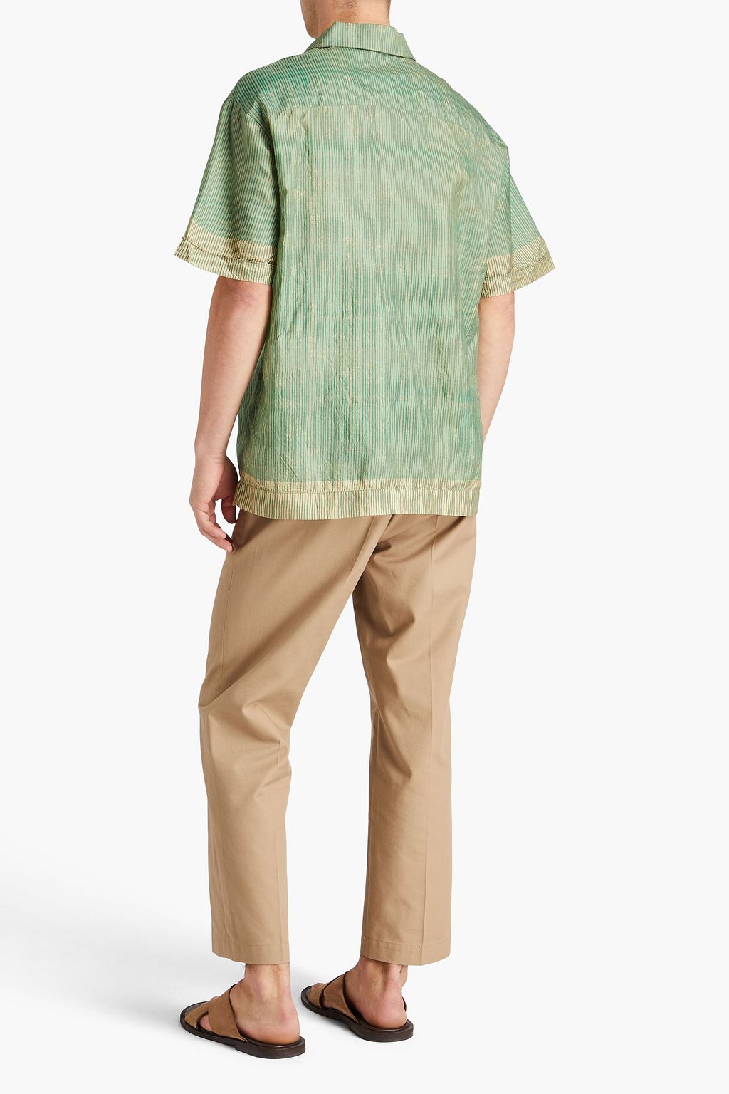 SMR DAYS Striped silk shirt