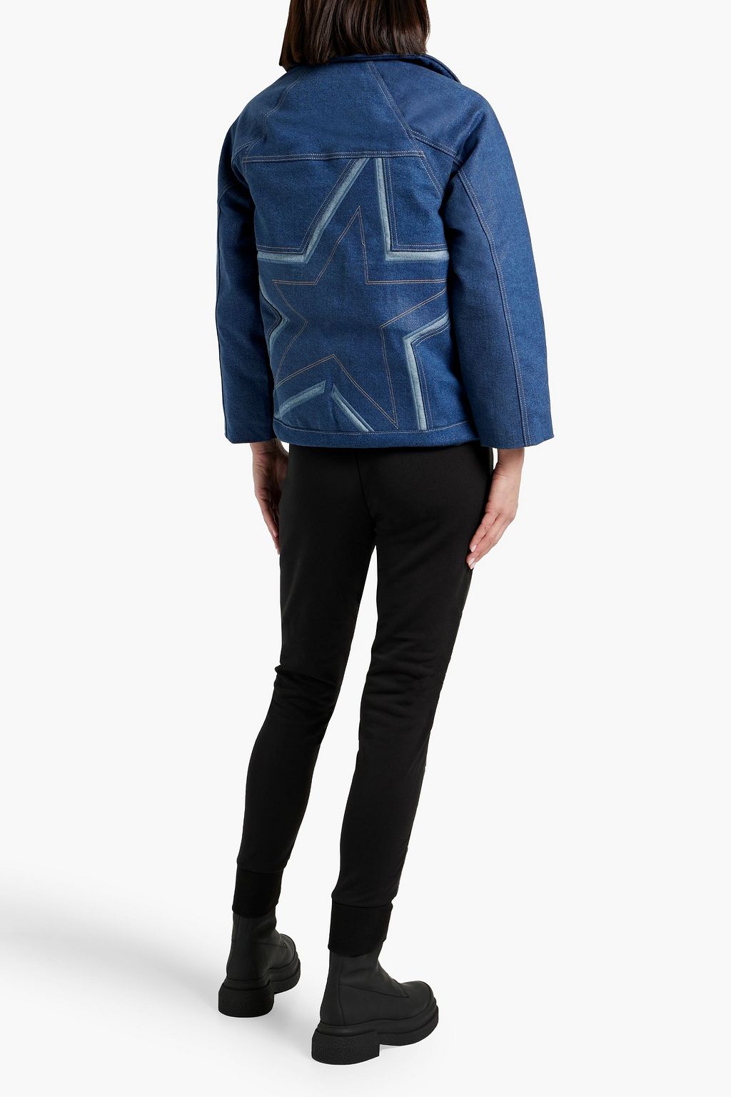 PERFECT MOMENT X DL1961 Corentine embroidered denim ski jacket