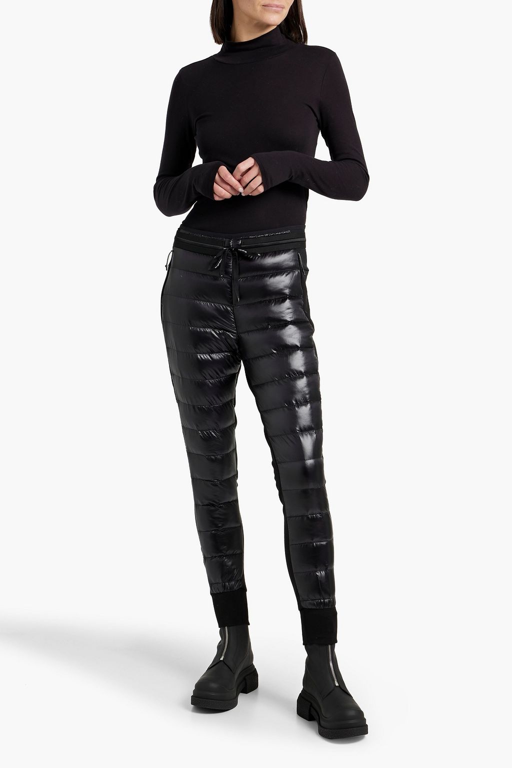 HOLDEN Hybrid quilted stretch-knit down ski pants
