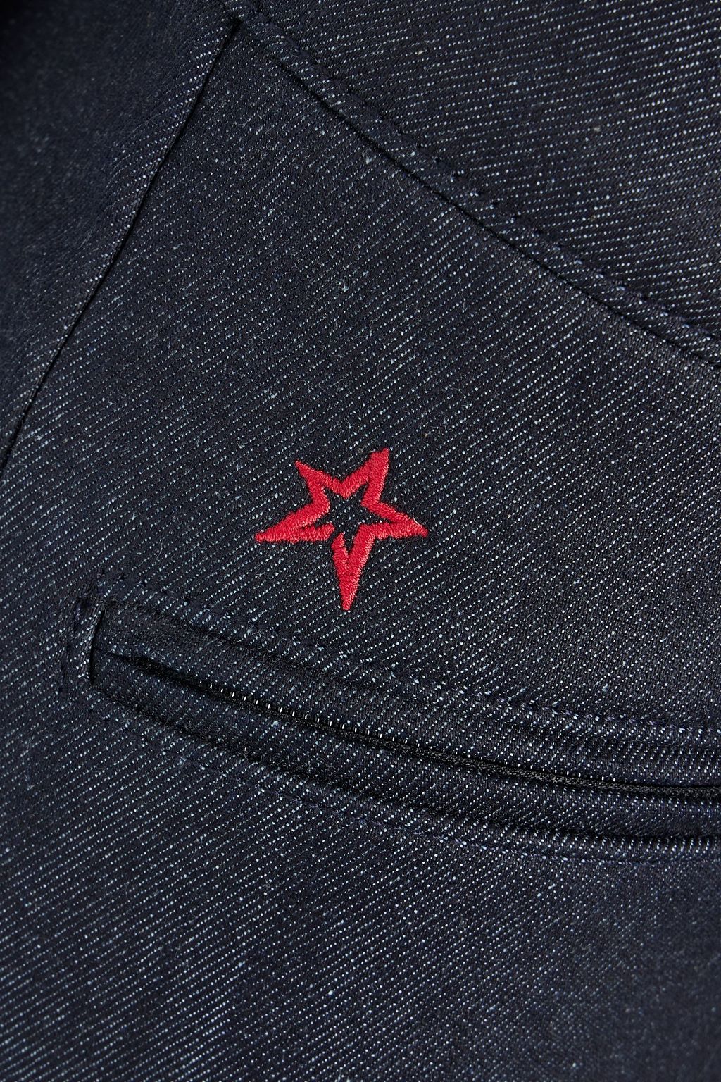PERFECT MOMENT X DL1961 Embroidered denim bootcut ski pants