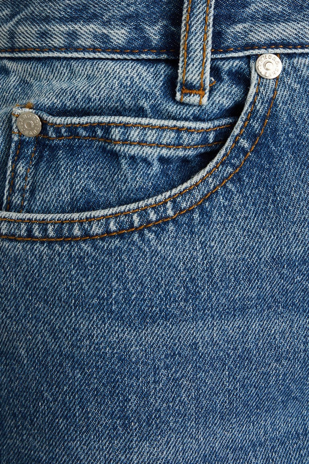 SANDRO High-rise straight-leg jeans