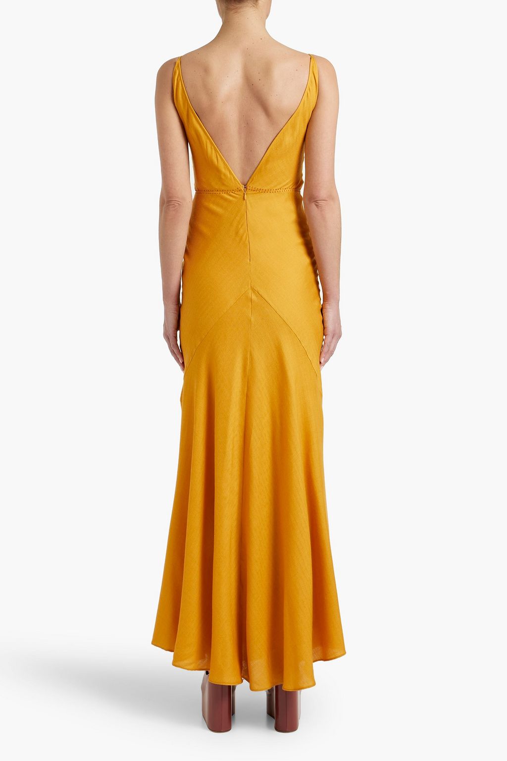 GABRIELA HEARST Brigita cashmere and silk-blend maxi dress