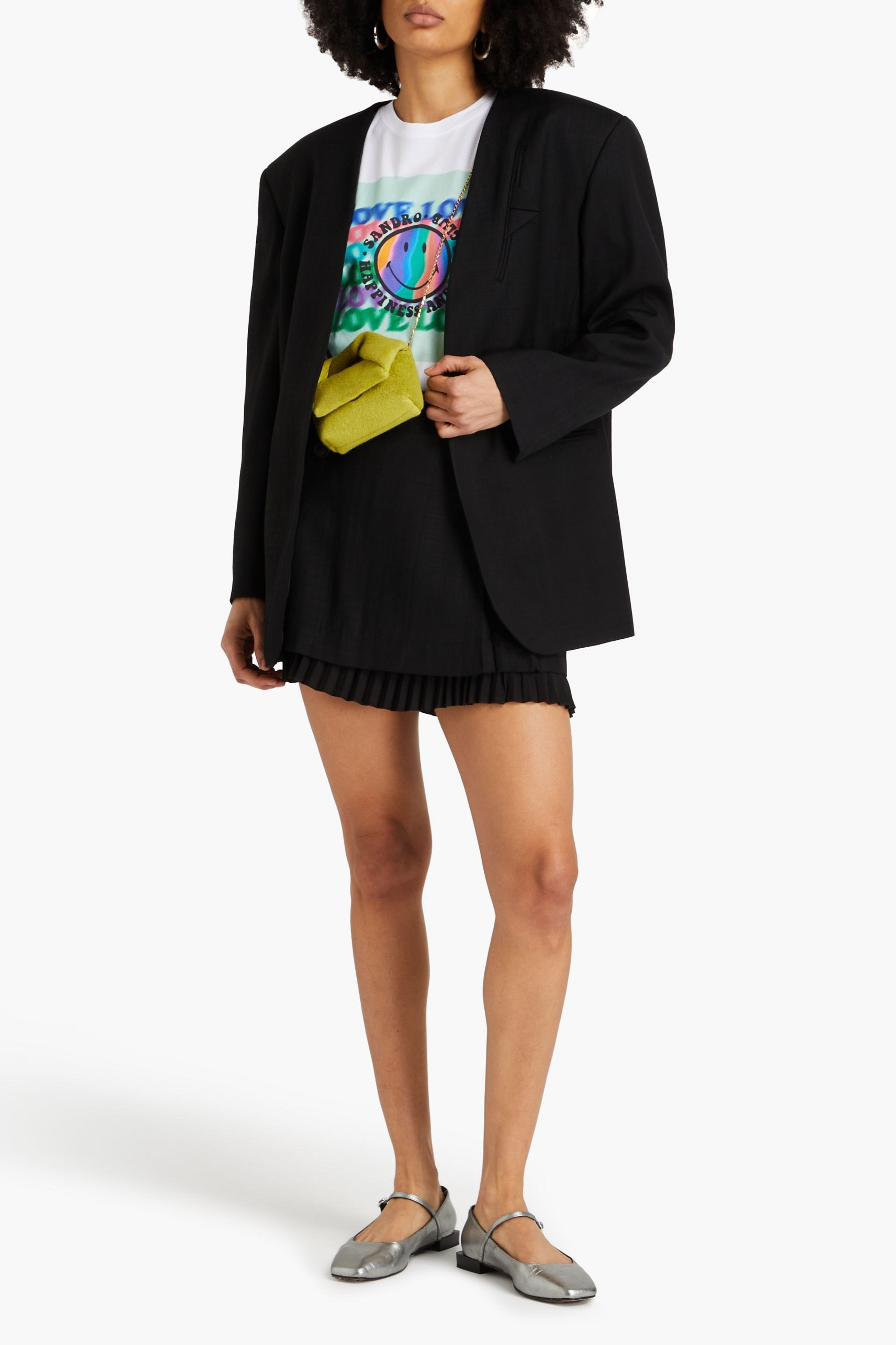 SANDRO Canvas blazer