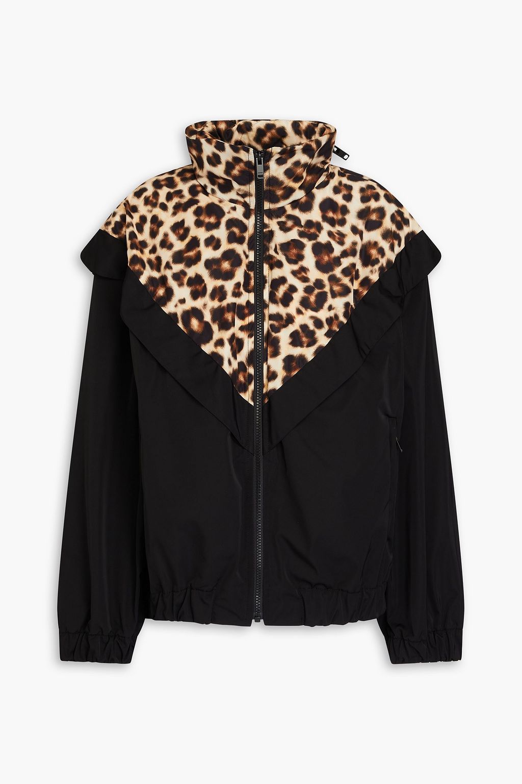 Sandro leopard coat on sale