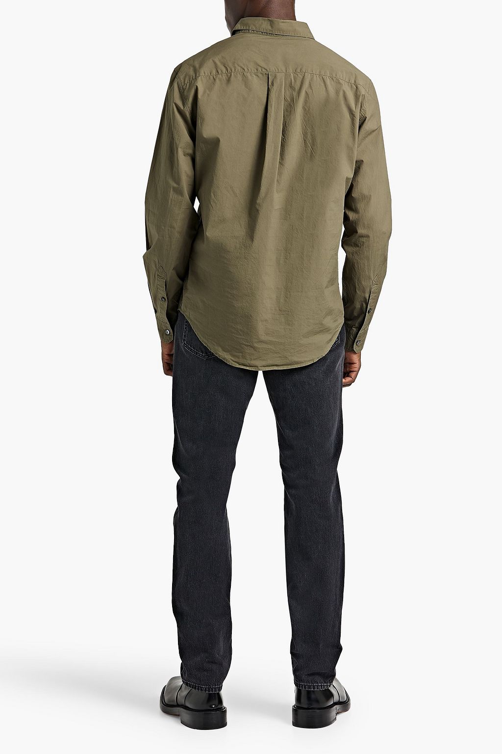 FRAME Cotton-poplin shirt