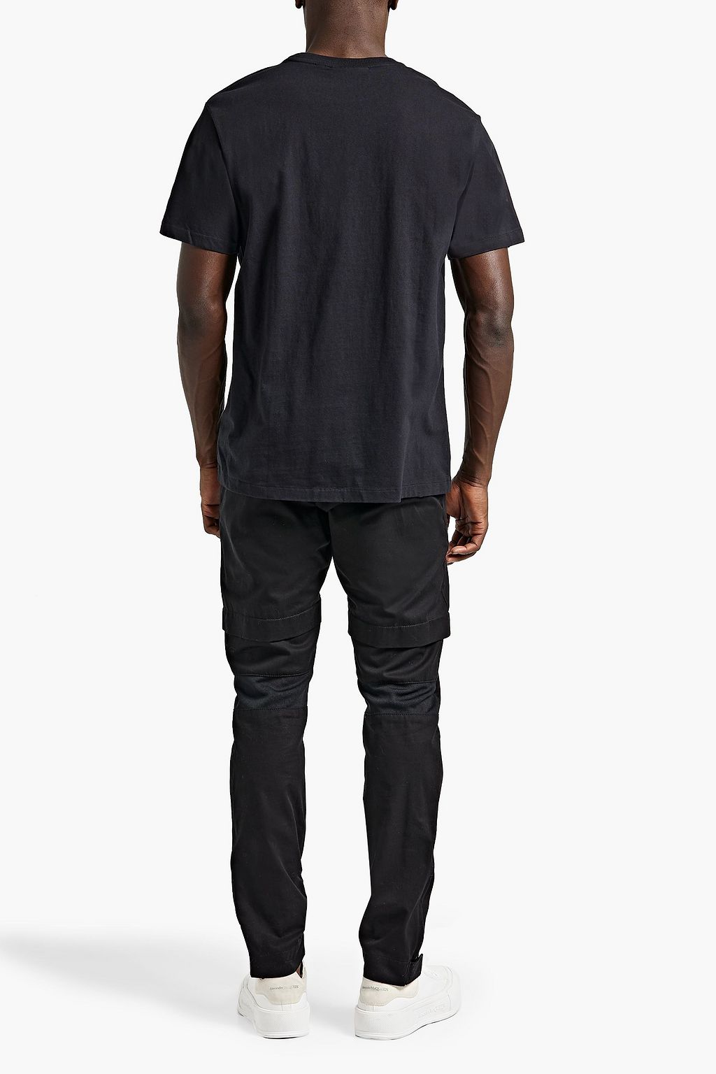 FRAME Printed cotton-jersey T-shirt