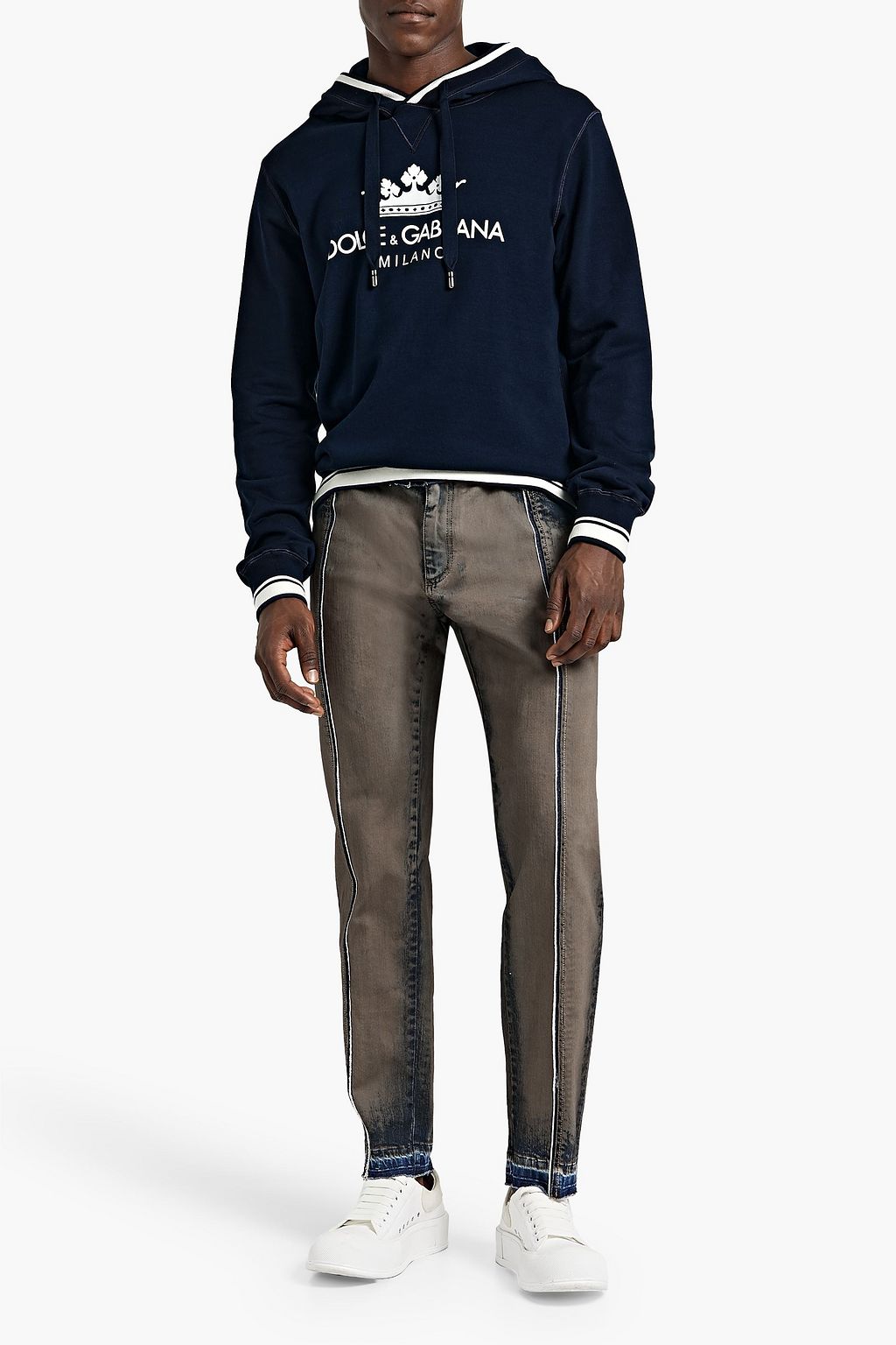 DOLCE&GABBANA Distressed denim jeans