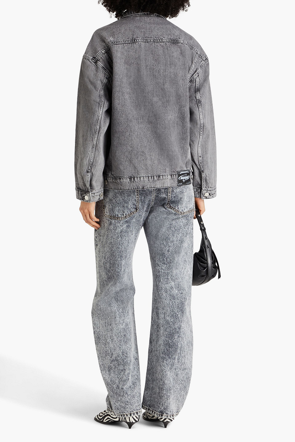 Holzweiler Denim Jacket In Hellgrau