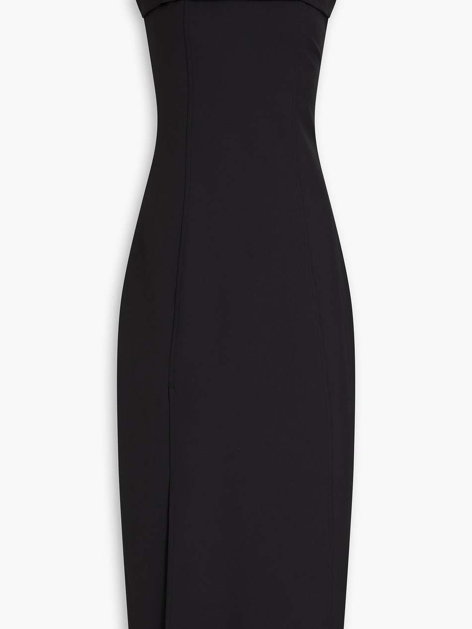 convertible jersey midi dress