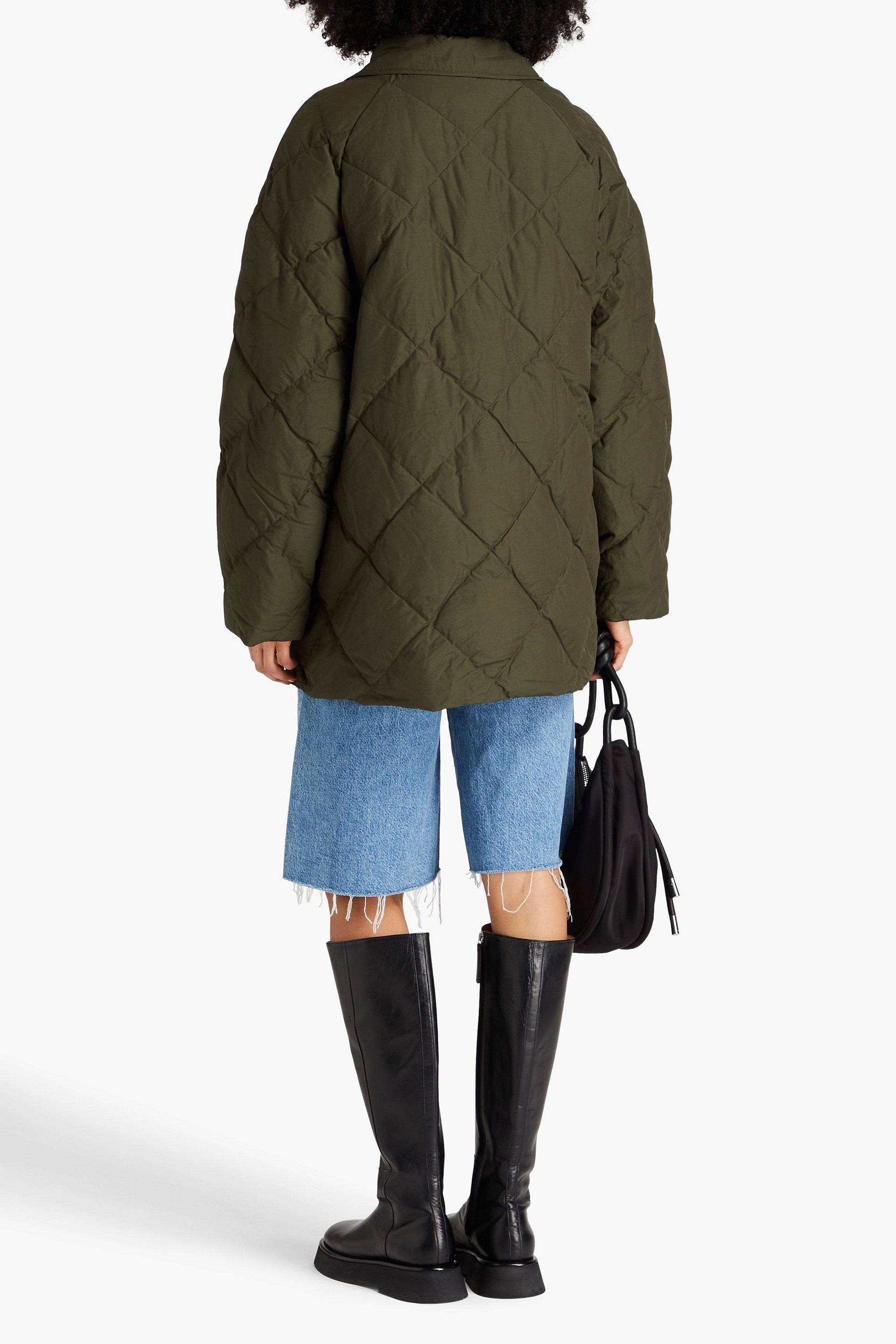 HOLZWEILER Quilted shell down jacket