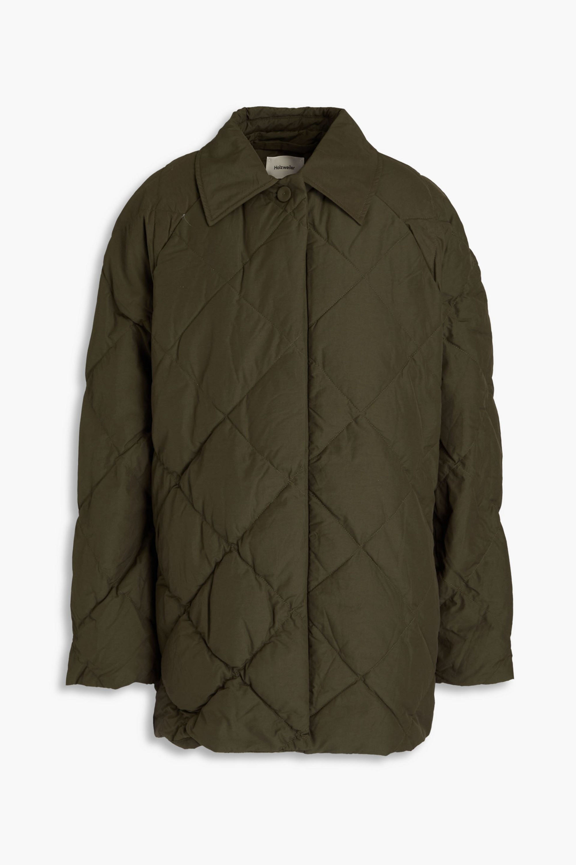 HOLZWEILER Quilted shell down jacket
