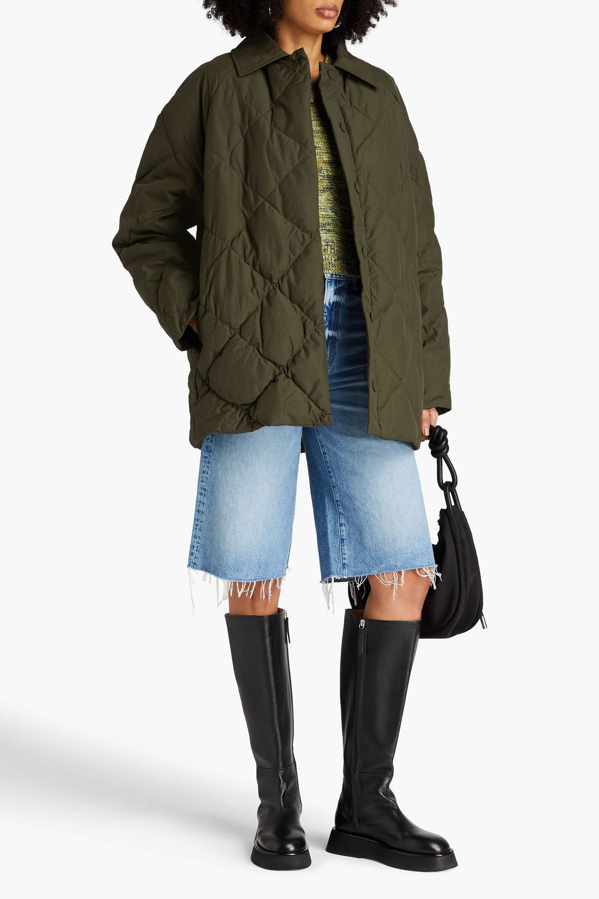 HOLZWEILER Quilted shell down jacket