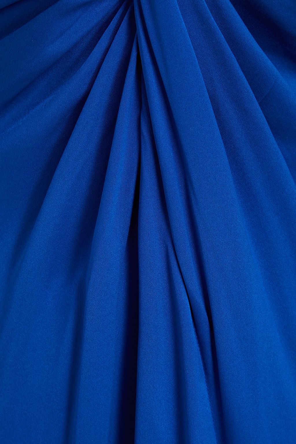 NICHOLAS Twist-front cutout silk-satin gown