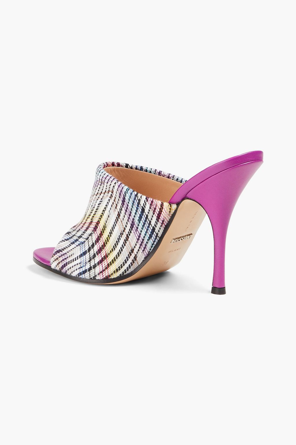MISSONI حذاء ميول مصنوع من مزيج من القطن بحبكة كروشيه