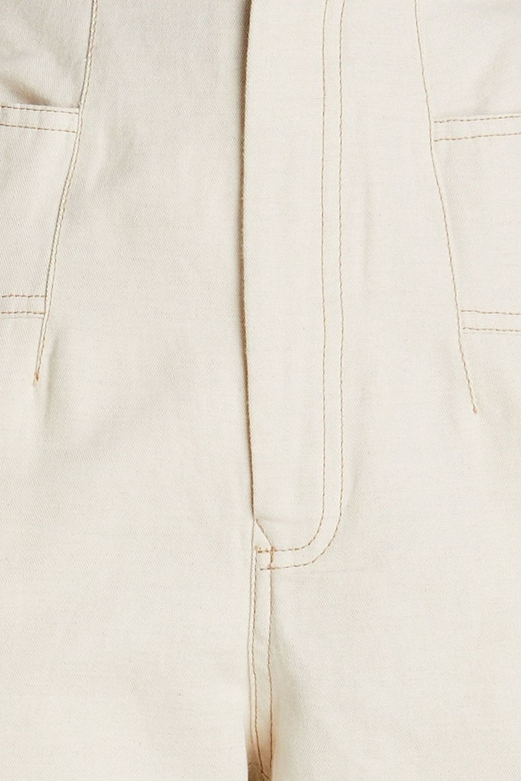 GENTRYPORTOFINO Karottenhose aus Canvas aus einer Baumwoll-Leinen-Mischung