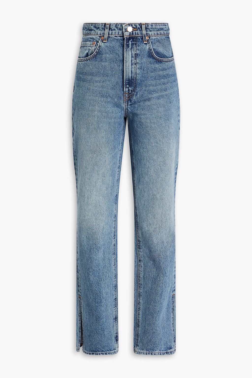 GRLFRND Harlow high-rise slim bootcut jeans | THE OUTNET