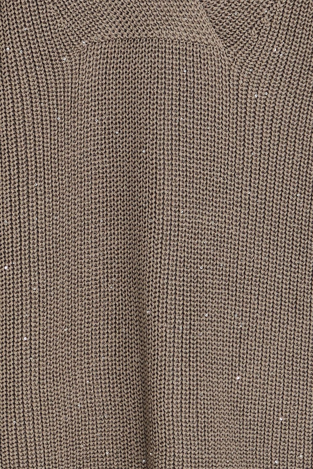 GENTRYPORTOFINO Sequin-embellished cotton-blend sweater