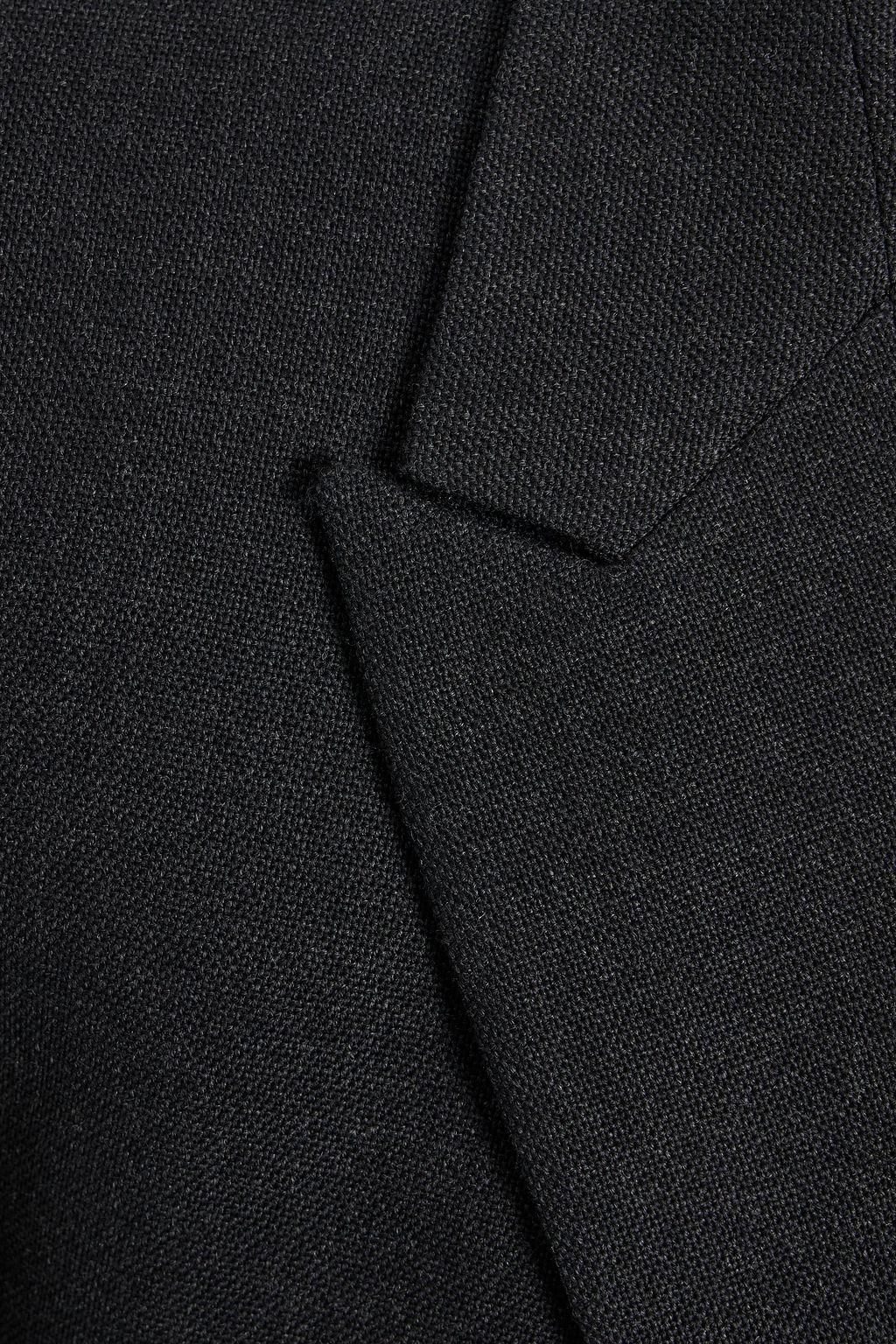 DOLCE&GABBANA Grain de poudre wool blazer and vest set