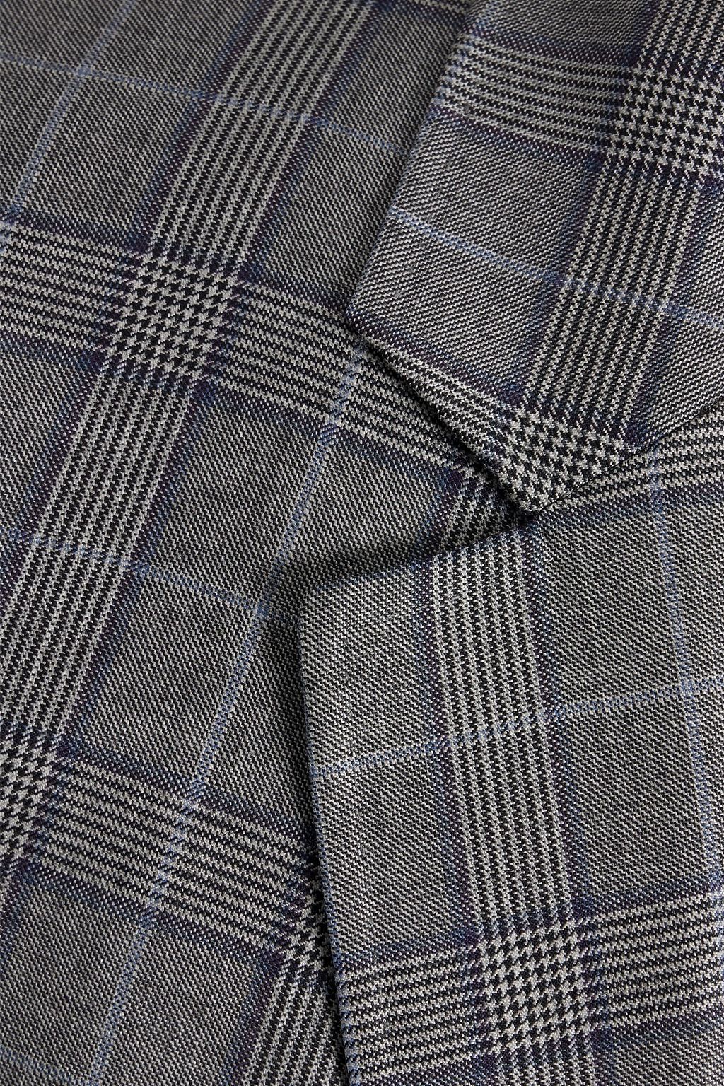 GABRIELA HEARST Damien Prince of Wales checked wool suit jacket