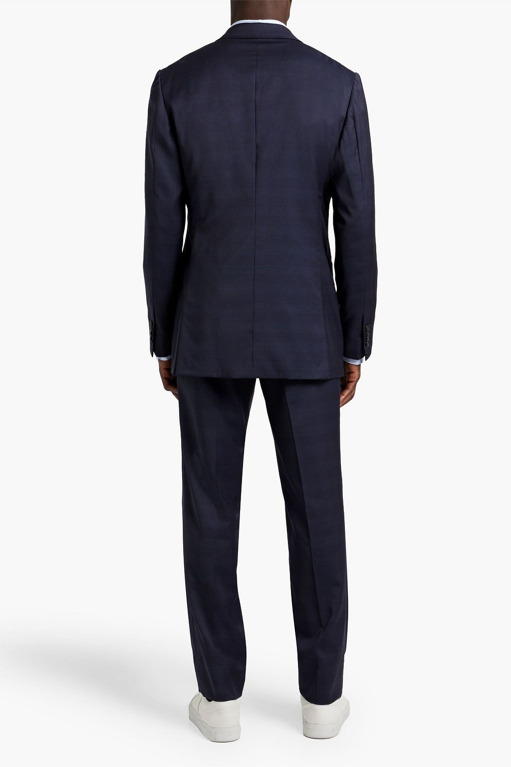GABRIELA HEARST Damien Prince of Wales checked wool suit jacket