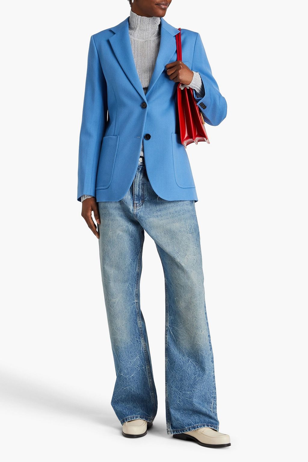VICTORIA BECKHAM Blazer aus Woll-Twill