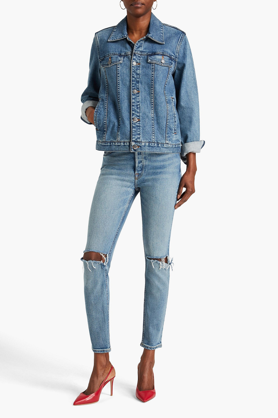 Grlfrnd - Blue In Mid Denim