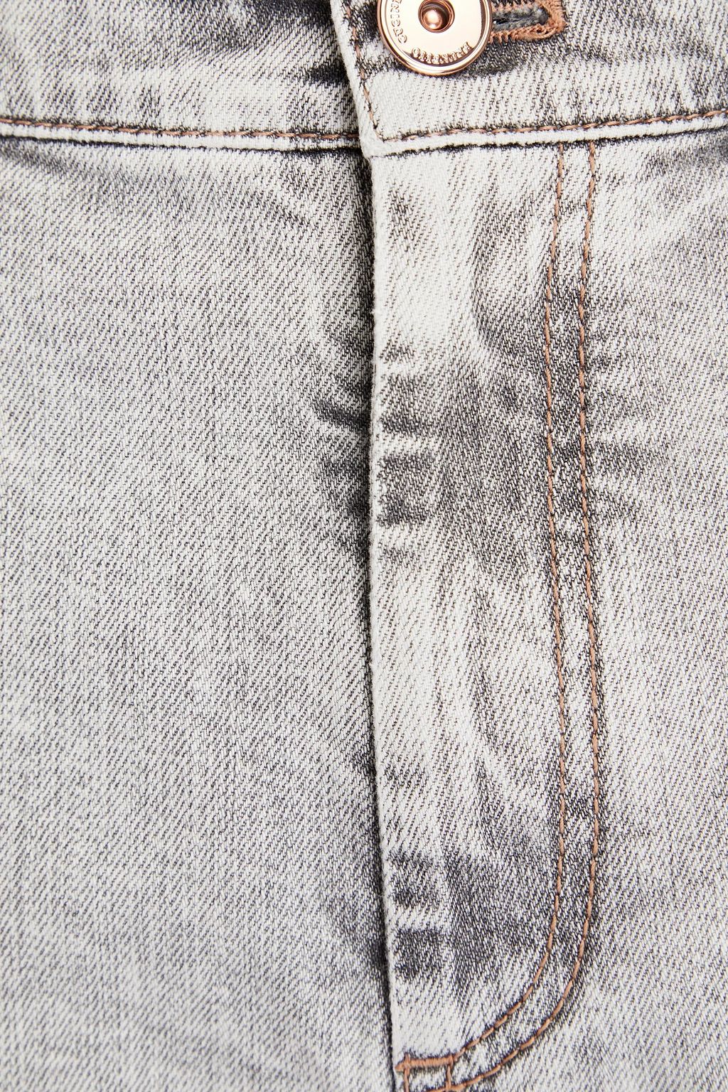 BRUNELLO CUCINELLI بنطلون جينز بقصّة بوت كت وخصر مرتفع