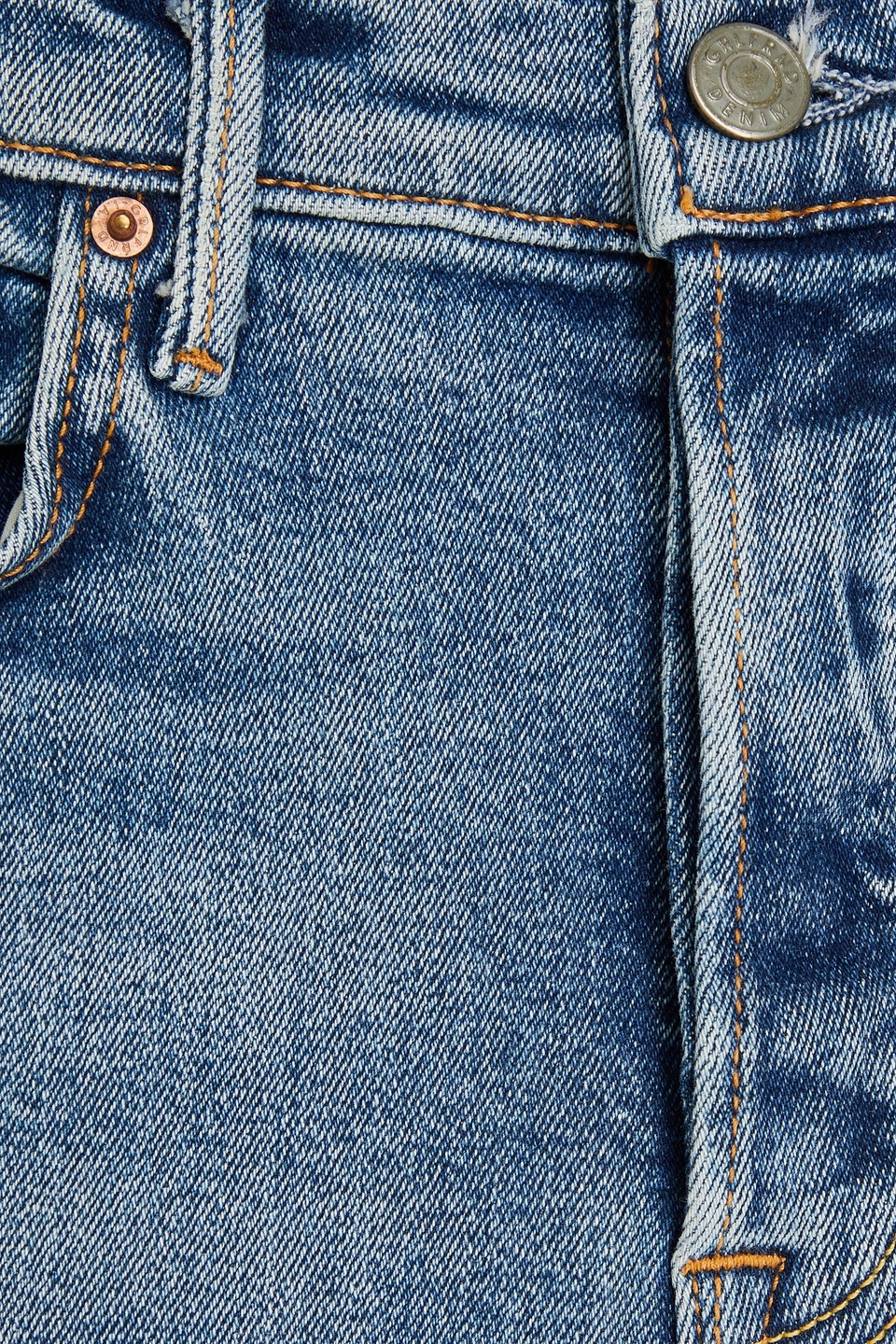 Grlfrnd Karolina Cropped Straight-leg Jeans In Mid Denim