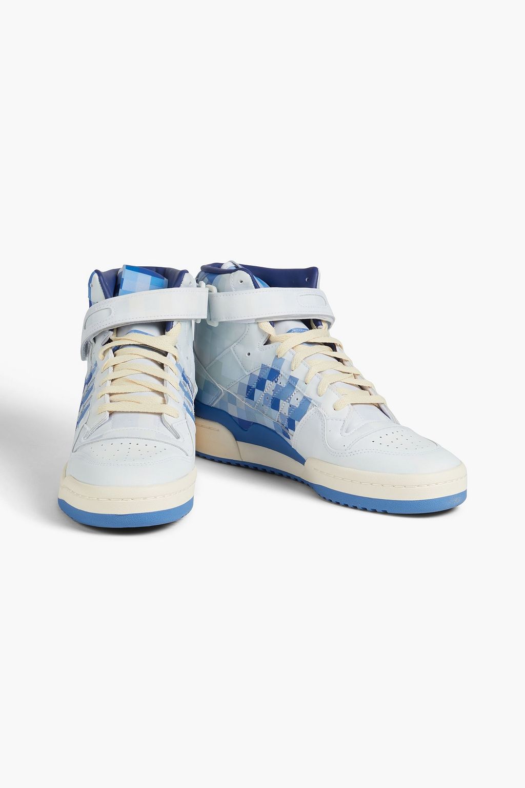 ADIDAS ORIGINALS Forum 84 printed faux leather high-top sneakers