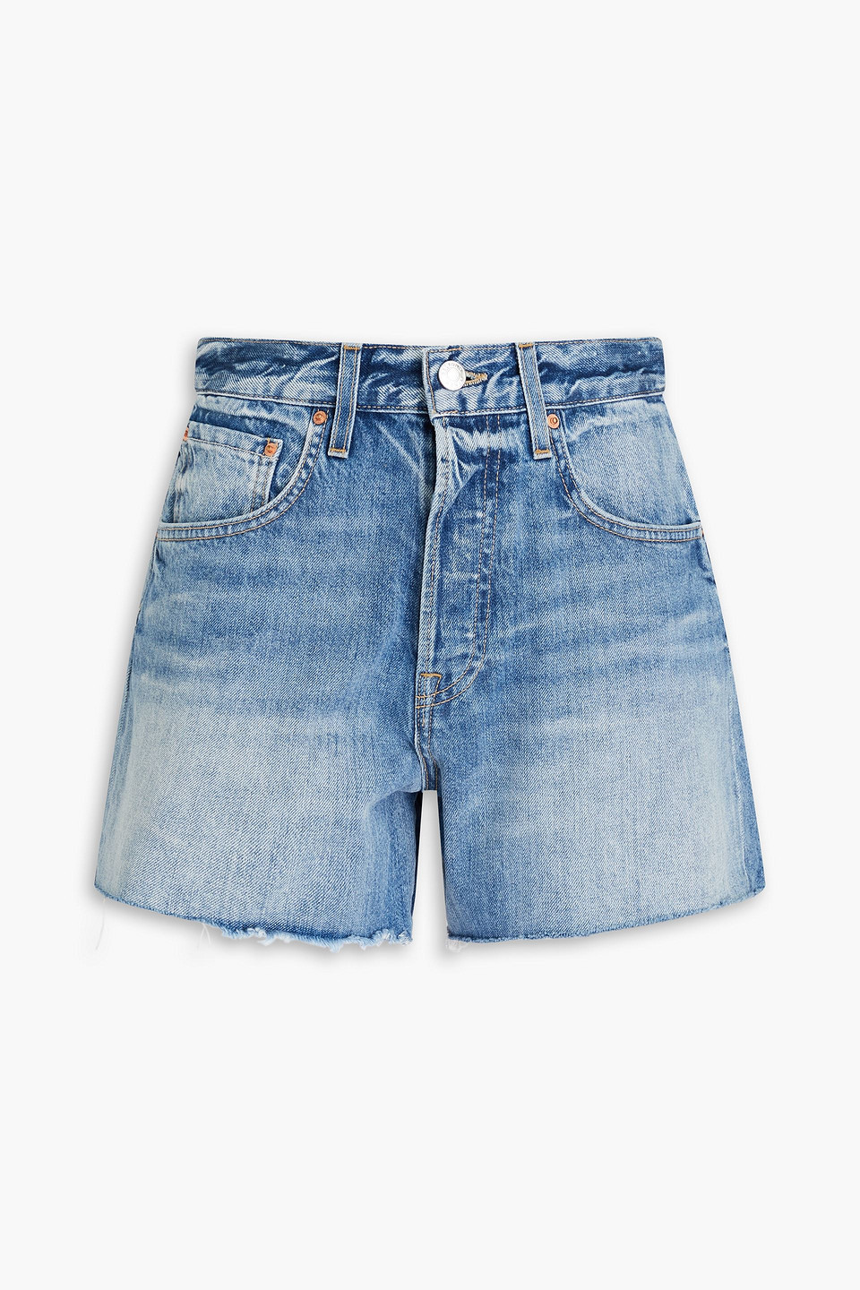 Jules faded denim shorts