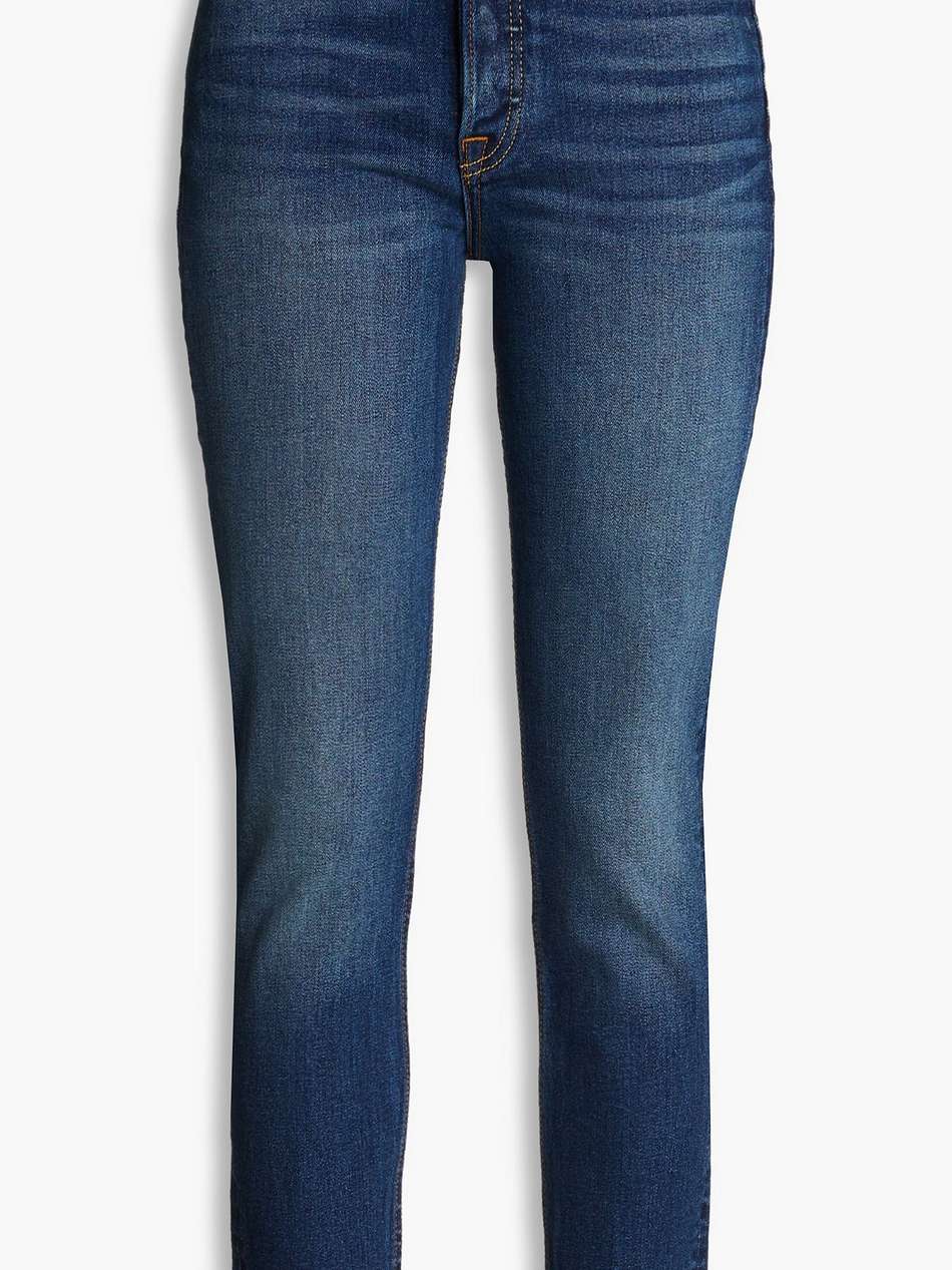 karolina high-rise slim-leg jeans