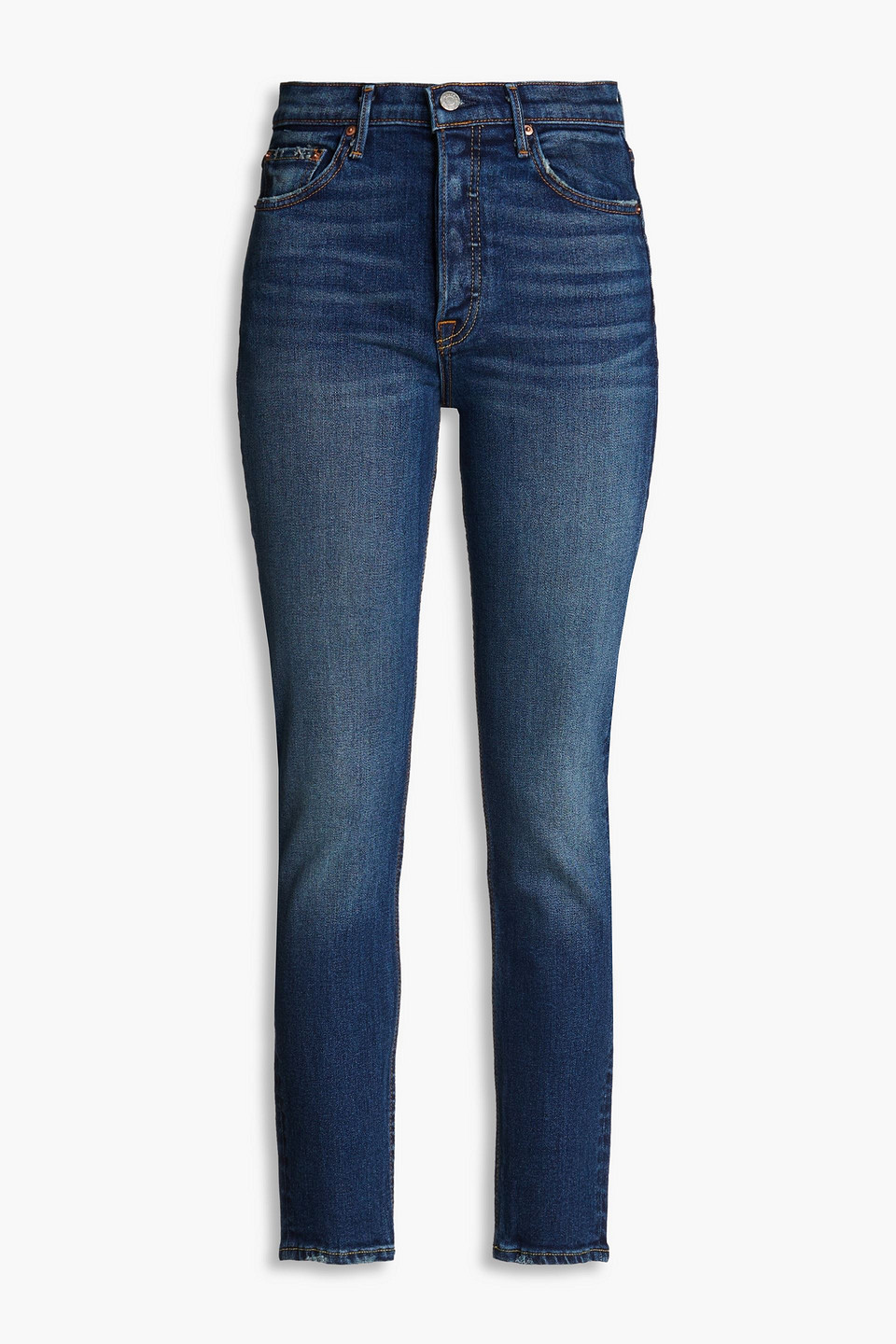 Karolina high-rise slim-leg jeans