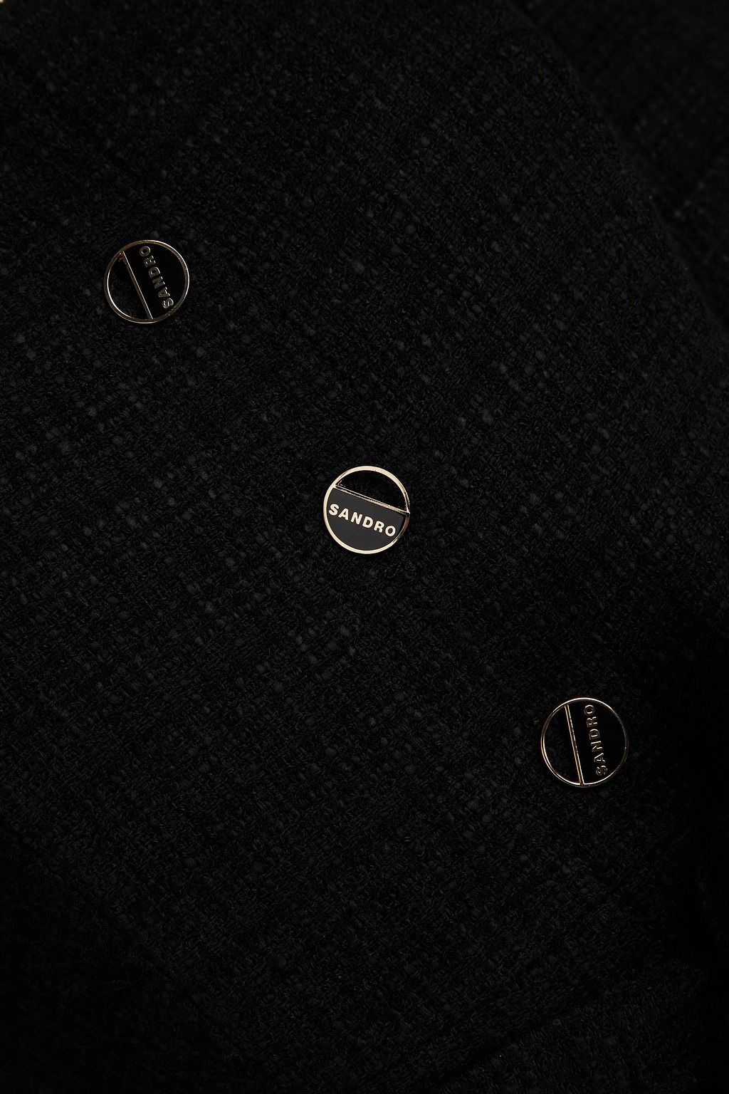 SANDRO Tweed jumpsuit