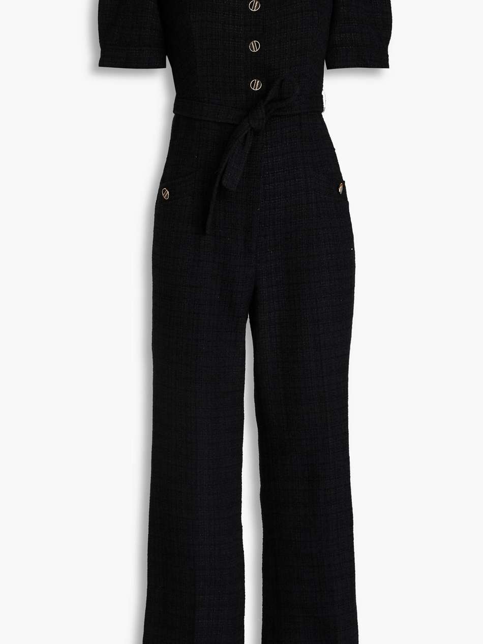 tweed jumpsuit