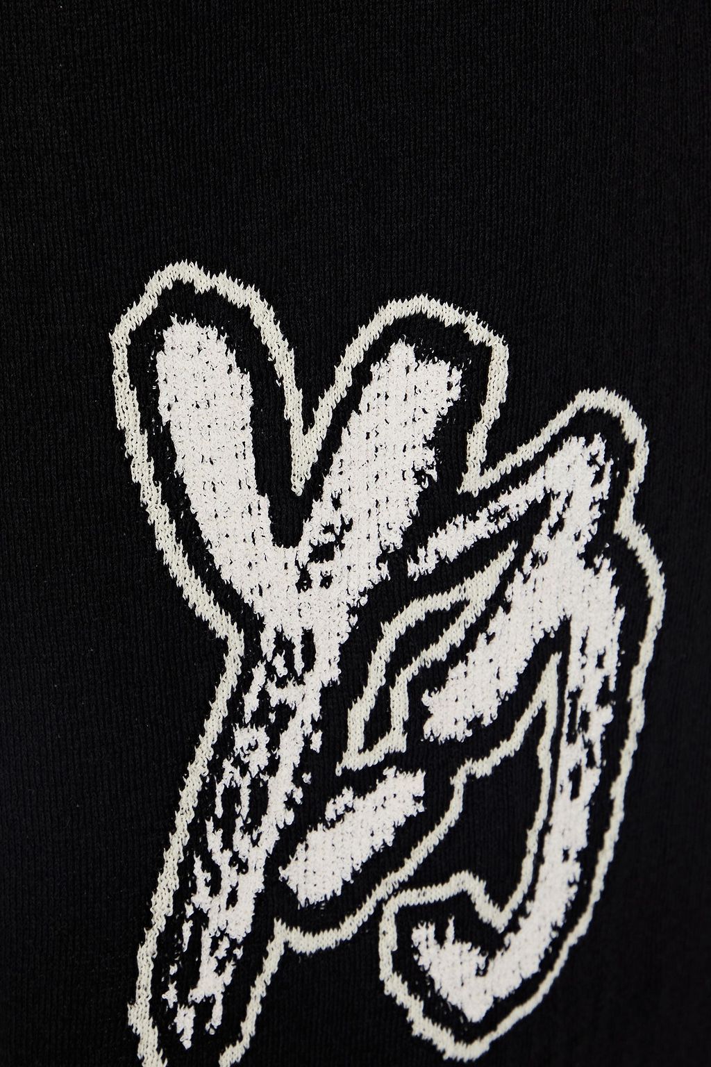Y-3 Intarsia-knit drawstring shorts