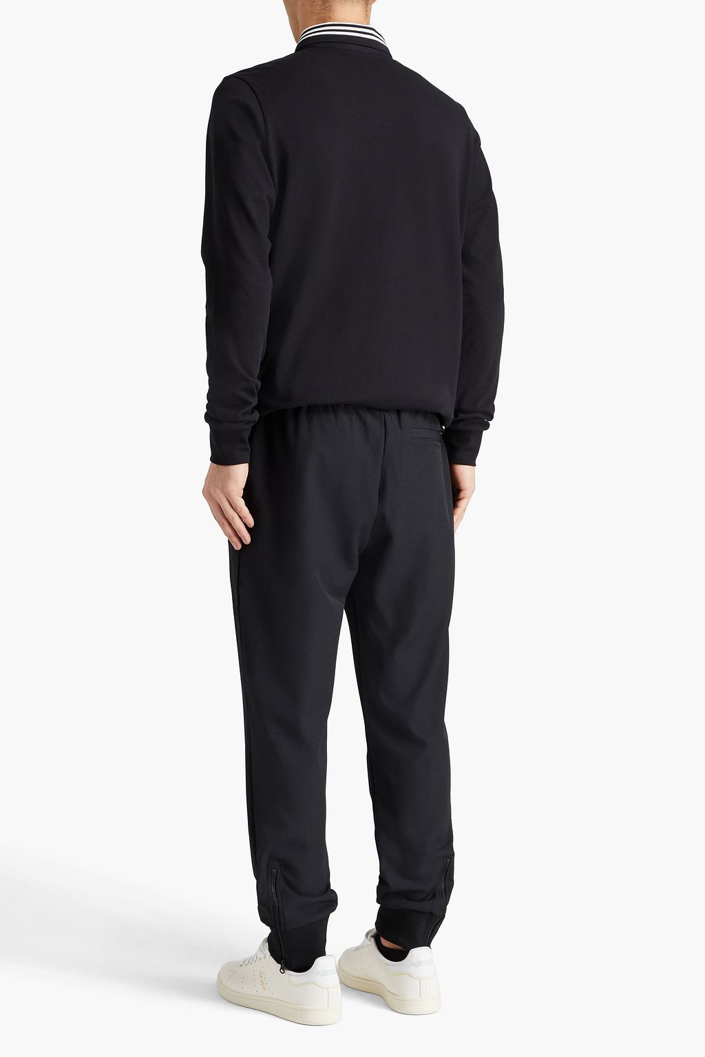 ADIDAS ORIGINALS Cotton-blend piqué polo shirt