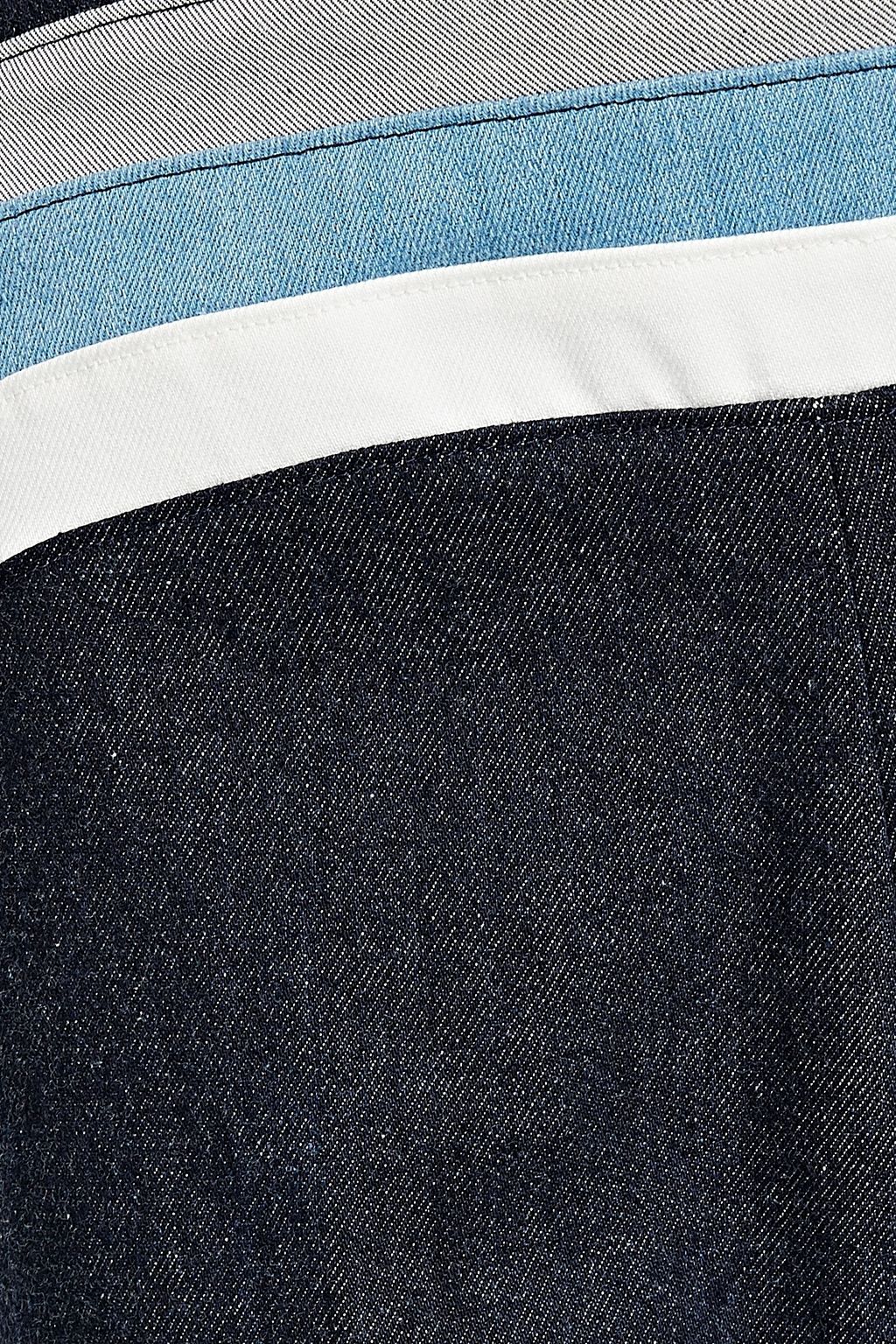 GABRIELA HEARST Nautilus striped flared high-rise flared jeans