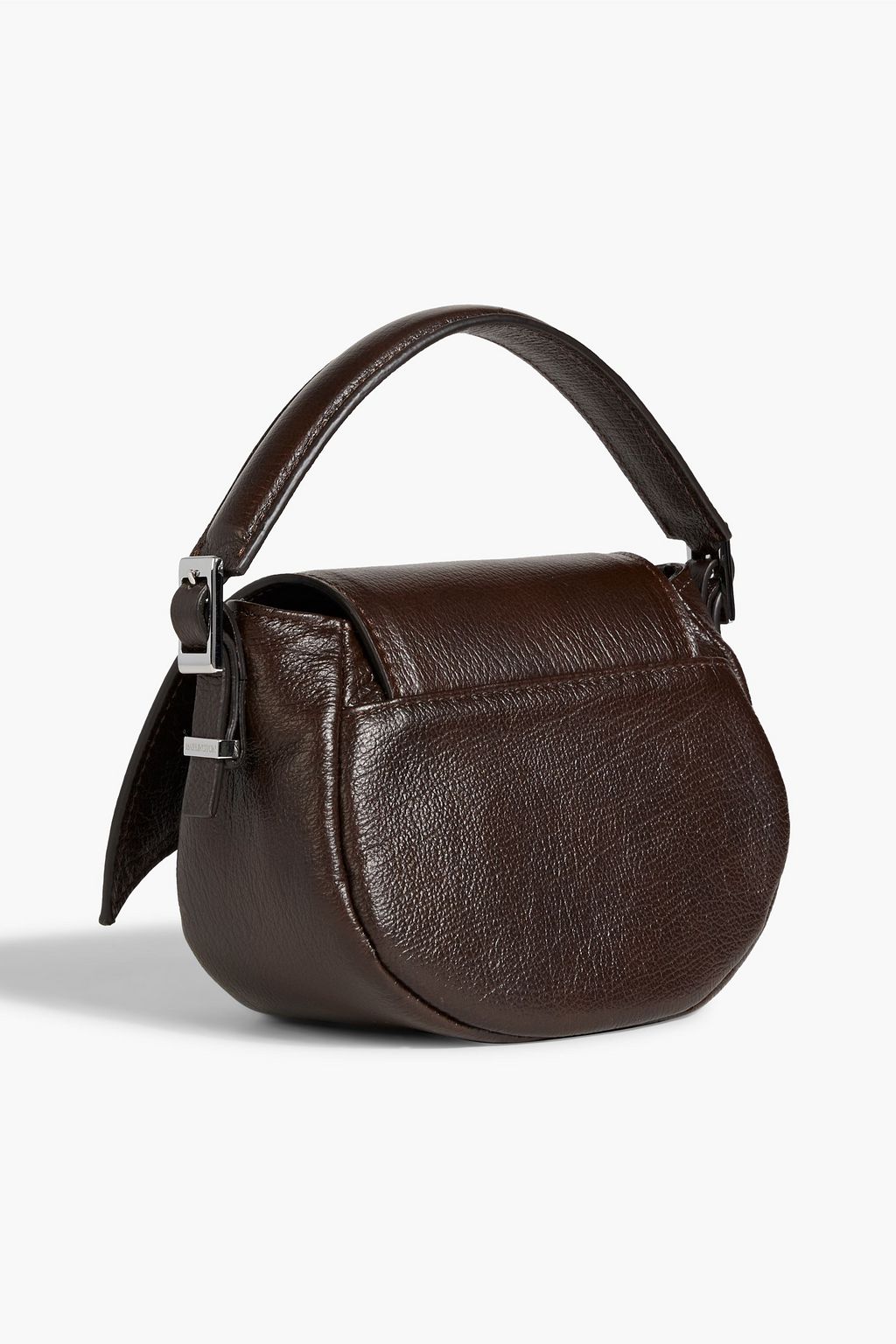 16ARLINGTON Kiks pebbled-leather shoulder bag