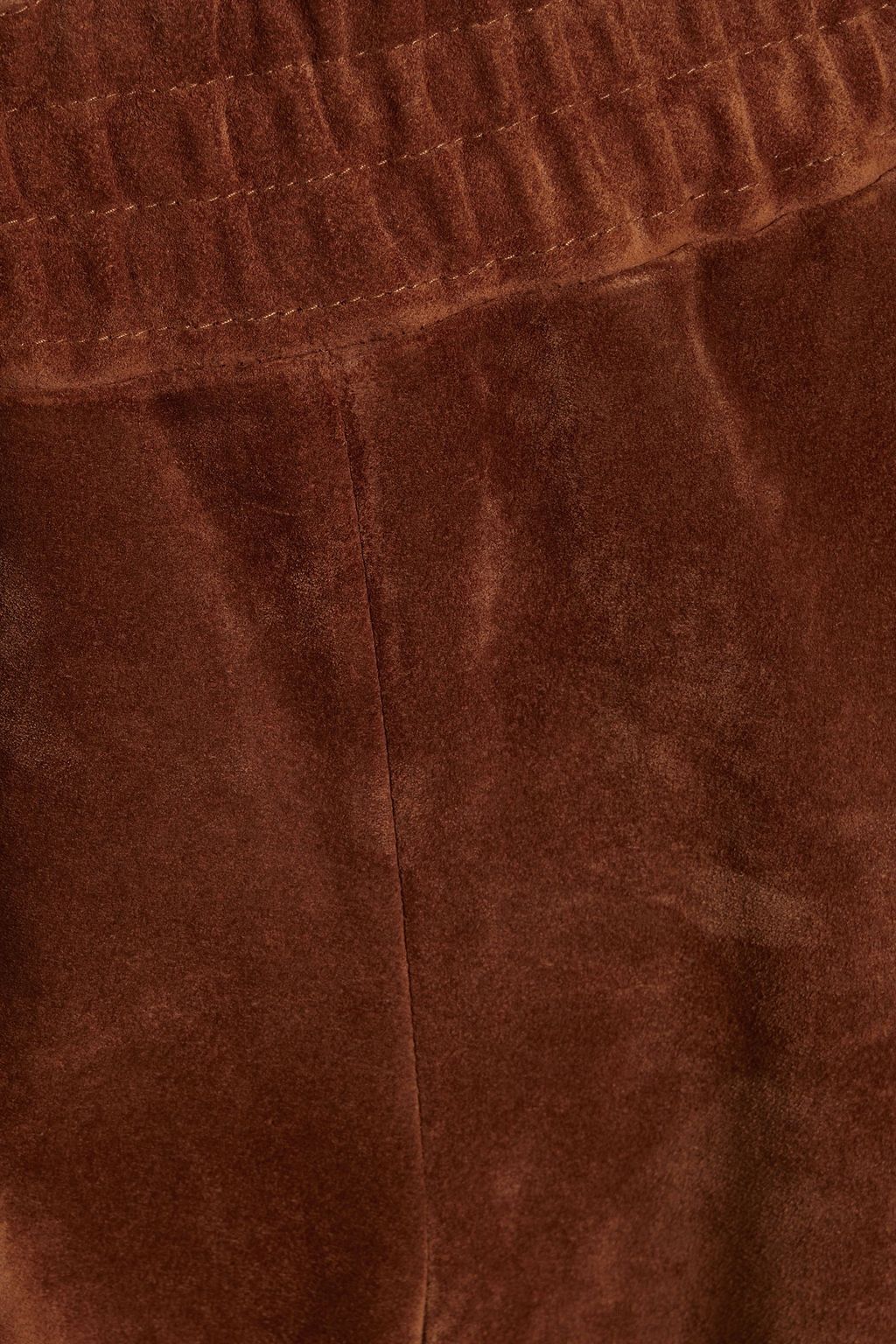 GABRIELA HEARST Sainz suede wide-leg pants