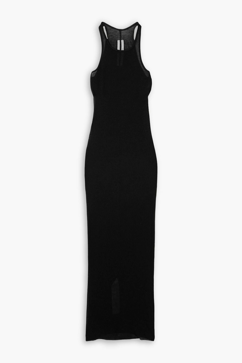 RICK OWENS Ribbed jersey midi dress | THE OUTNET RICK OWENS Ribbed jersey midi dress | THE OUTNET