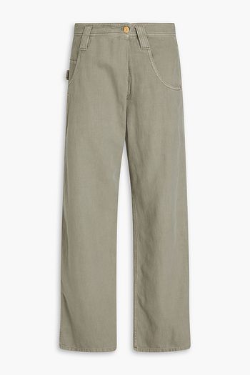 BRUNELLO CUCINELLI, Detachable Corset Pleated Pants, Women