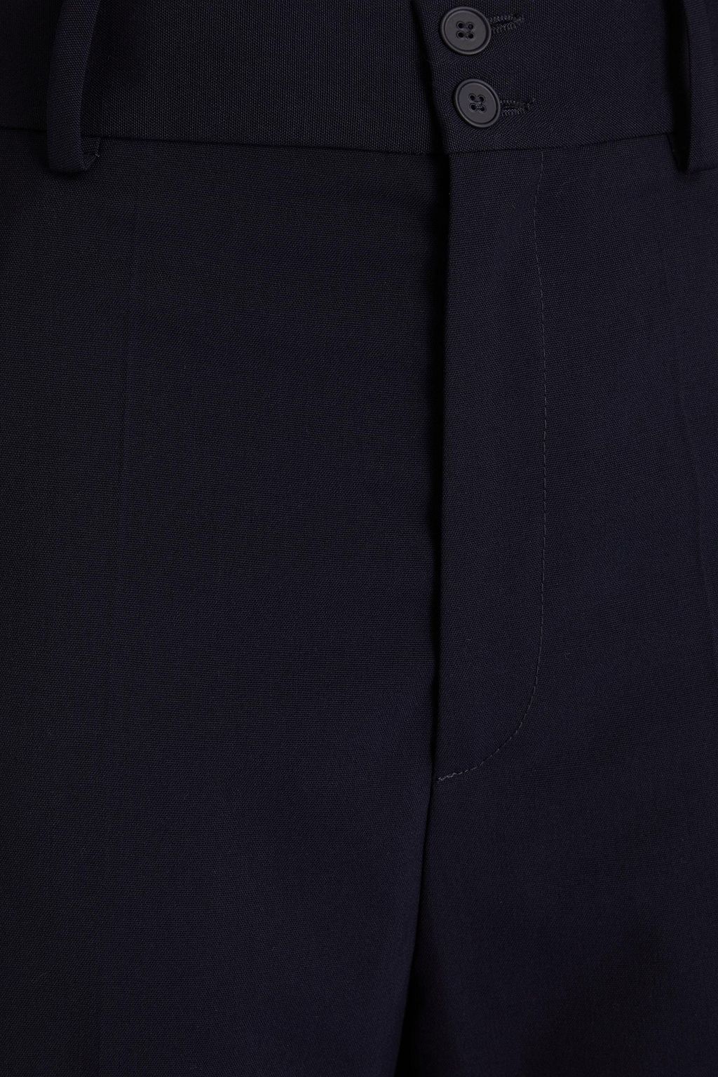 SANDRO Crepe straight-leg pants