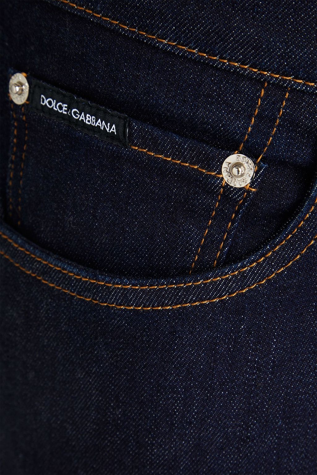 DOLCE&GABBANA جينز بأرجل ضيقة مصنوع من الدنيم