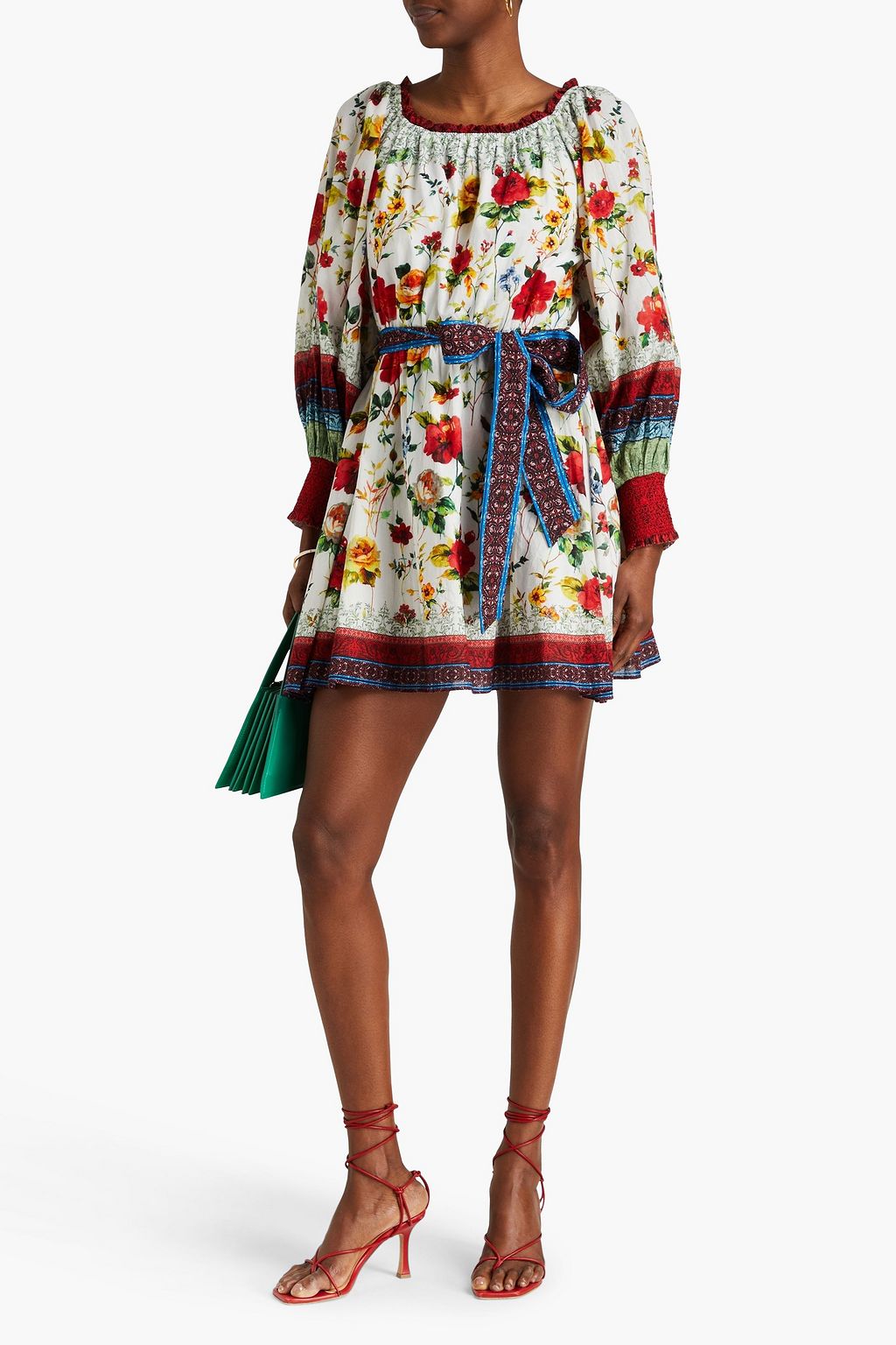 knee length dresses for ladies Mary Twist Front Mini Dress main image 1