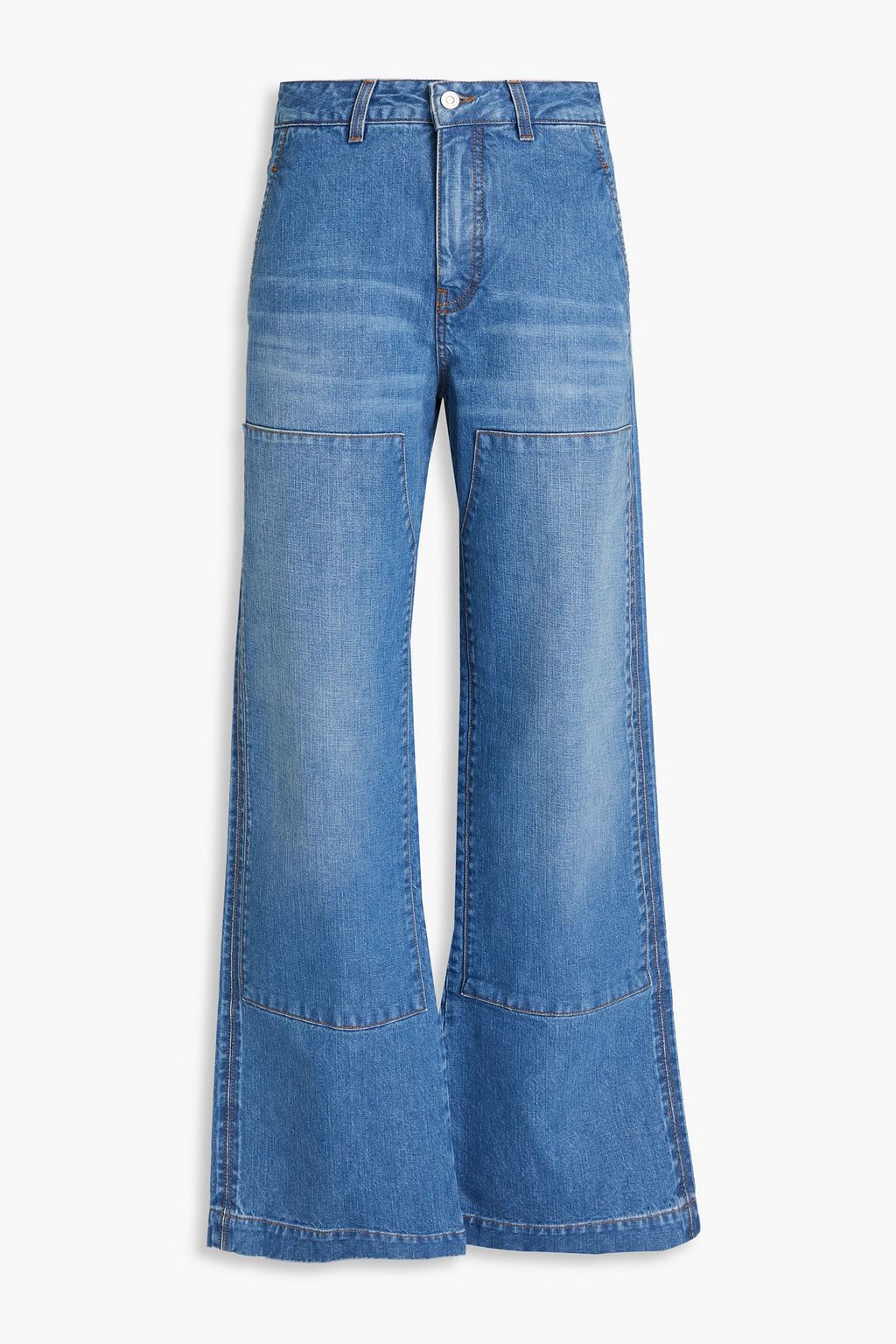 Victoria beckham wide online leg jeans