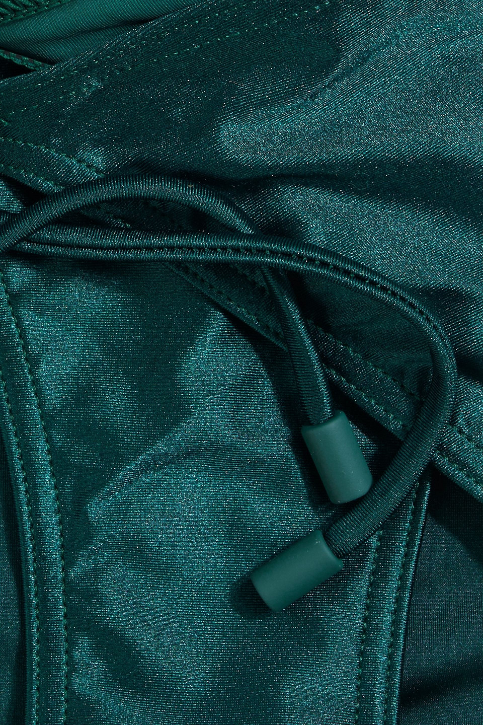 Zimmermann Low-rise Bikini Briefs In Emerald