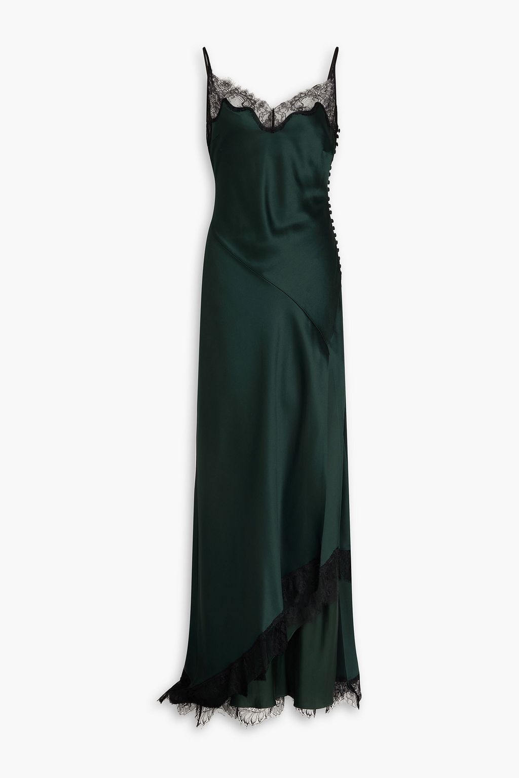 Sage lace maxi dress sales
