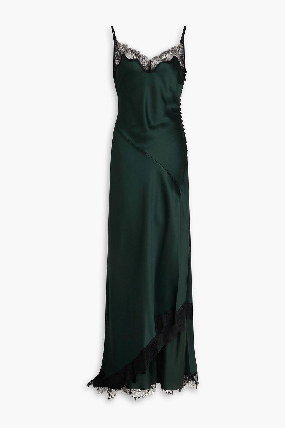 green emerald velvet dress The Cassie Midi Dress- Forest Green – Love Bella main image 0