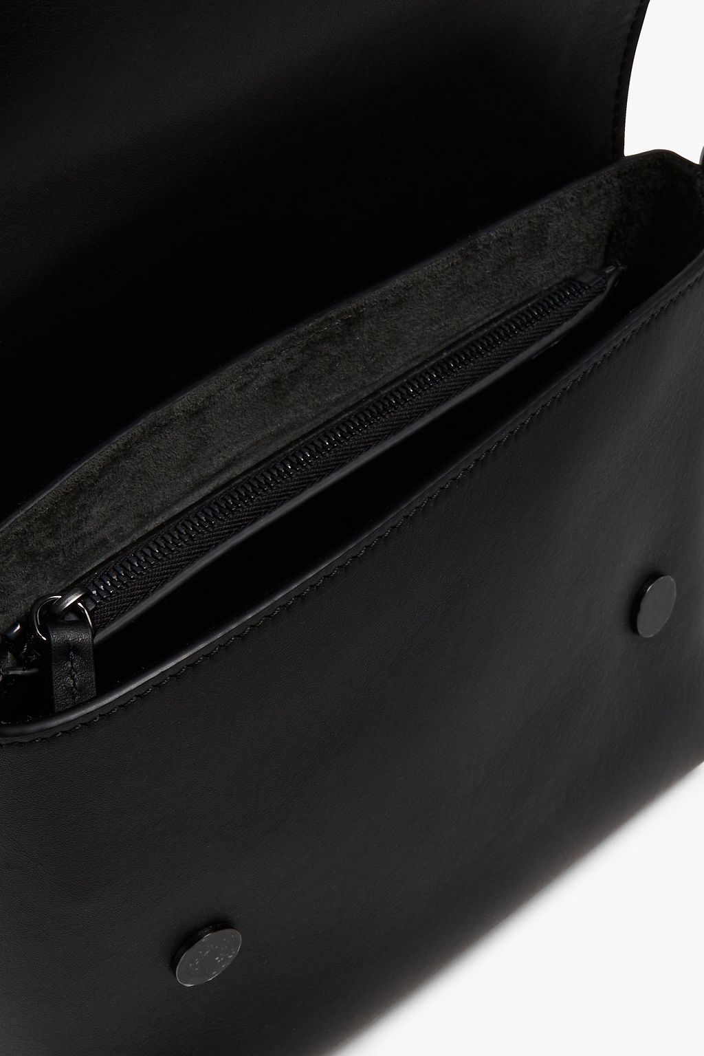 BRUNELLO CUCINELLI Bead-embellished leather shoulder bag